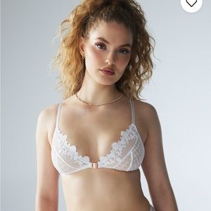 Savage X Fenty Baroque Bondage Front-Closure Bralette Set